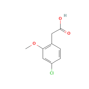 2-(4-Chloro-2-methoxyphenyl)acetic acid