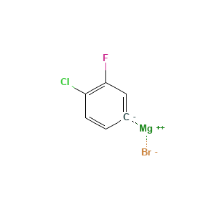 4-Chloro-3-fluorophenylmagnesium bromide