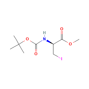 (S)-Methyl 2-Boc-amino-3-iodopropionate