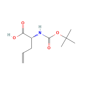 (2R)-2-(((tert-butoxy)carbonyl)amino)pent-4-enoic acid