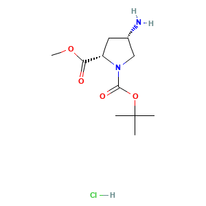 N-Boc-cis-4-amino-L-proline methyl ester hydrochloride