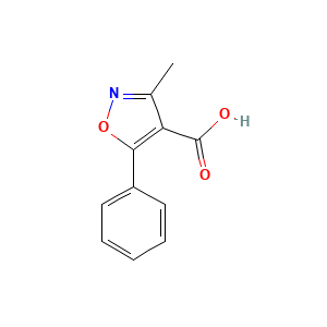 3-Methyl-5-phenylisoxazole-4-carboxylic acid
