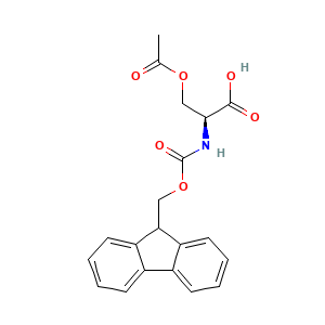 O-Acetyl-N-((9H-fluoren-9-ylmethoxy)carbonyl)-L-serine