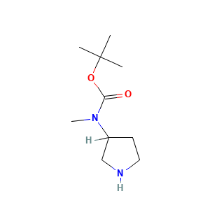 3-(N-tert-Butoxycarbonyl-N-methylamino)pyrrolidine