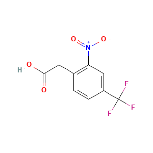 (2-Nitro-4-trifluorobenzyl)acetic acid
