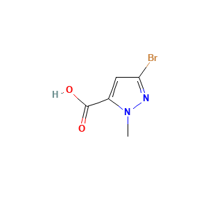 3-bromo-1-methyl-1H-pyrazole-5-carboxylic acid