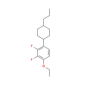 Benzene, 1-ethoxy-2,3-difluoro-4-(trans-4-propylcyclohexyl)-