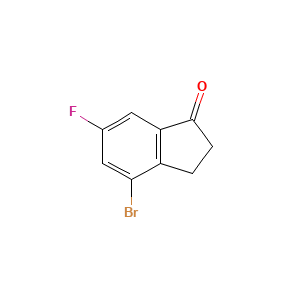 4-bromo-6-fluoro-2,3-dihydro-1H-inden-1-one