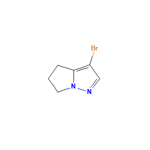 3-bromo-4H,5H,6H-pyrrolo[1,2-b]pyrazole