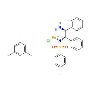 ((1S,2S)-2-amino-1,2-diphenylethyl)[(4-methylphenyl)sulfonyl]amine ruthenium chloride 1,3,5-trimethylbenzene complex