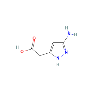 (5-Amino-2H-pyrazol-3-yl)-acetic acid