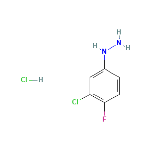 3-Chloro-4-fluorophenylhydrazine hydrochloride