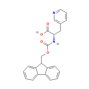 (2S)-2-((((9H-fluoren-9-yl)methoxy)carbonyl)amino)-3-(pyridin-3-yl)propanoic acid