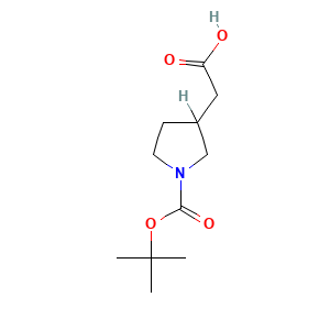 1-Boc-pyrrolidine-3-acetic acid