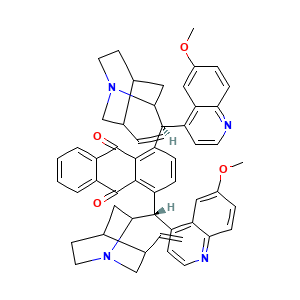 Hydroquinidine (anthraquinone-1,4-diyl) diether
