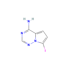 7-Iodopyrrolo[2,1-f][1,2,4]triazin-4-amine