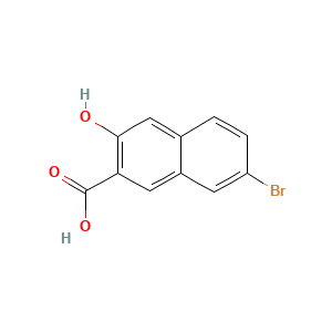 2-Naphthalenecarboxylic acid, 7-bromo-3-hydroxy-