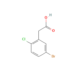2-(5-Bromo-2-chlorophenyl)acetic acid