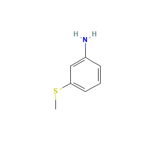 Benzenamine, 3-(methylthio)-