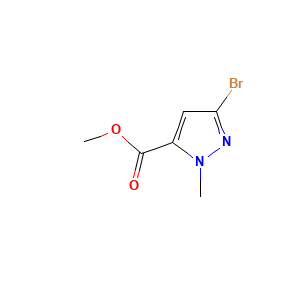 methyl 3-bromo-1-methyl-1H-pyrazole-5-carboxylate