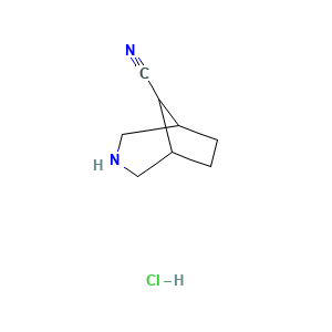 3-Azabicyclo[3.2.1]octane-8-carbonitrile hydrochloride