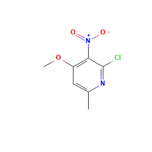 2-Chloro-4-methoxy-6-methyl-3-nitropyridine
