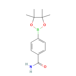 4-(Tetramethyl-1,3,2-dioxaborolan-2-yl)benzamide
