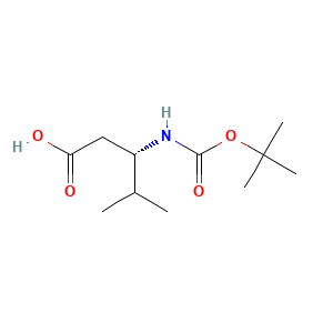(3S)-3-{[(tert-butoxy)carbonyl]amino}-4-methylpentanoic acid