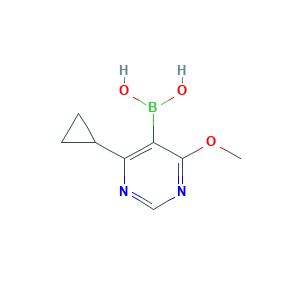 (4-Cyclopropyl-6-methoxypyrimidin-5-yl)boronic acid