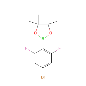 2-(4-Bromo-2,6-difluorophenyl)-4,4,5,5-tetramethyl-1,3,2-dioxaborolane