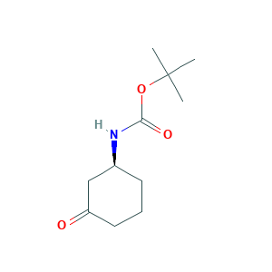 tert-Butyl N-[(1S)-3-oxocyclohexyl]carbamate