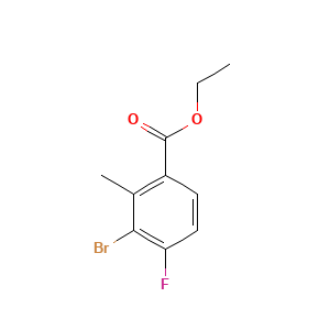 Ethyl 3-bromo-4-fluoro-2-methylbenzoate