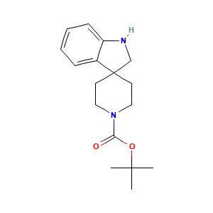 Tert-butyl spiro[indoline-3,4'-piperidine]-1'-carboxylate