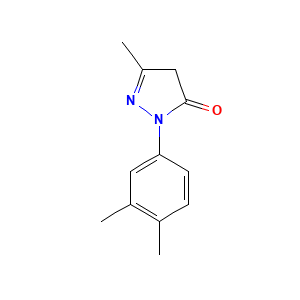 2-(3,4-Dimethylphenyl)-2,4-dihydro-5-methyl-3H-pyrazol-3-one