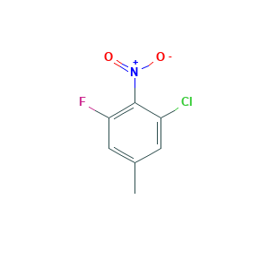 1-Chloro-3-fluoro-5-methyl-2-nitrobenzene
