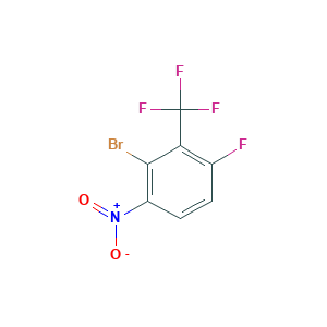 2-Bromo-4-fluoro-1-nitro-3-(trifluoromethyl)benzene