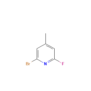 2-Bromo-6-fluoro-4-methylpyridine