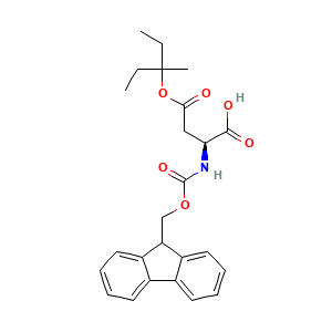 (2S)-2-({[(9H-Fluoren-9-yl)methoxy]carbonyl}amino)-4-[(3-methylpentan-3-yl)oxy]-4-oxobutanoic acid