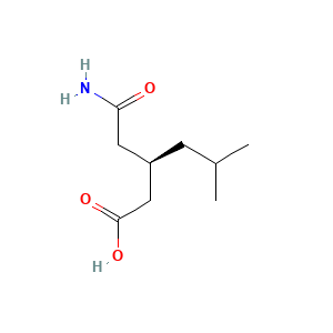 (3R)-3-(2-Amino-2-oxoethyl)-5-methylhexanoic acid