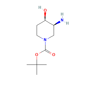 t-Butyl (3S,4R)-3-amino-4-hydroxypiperidine-1-carboxylate