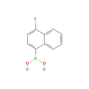 4-Fluoro-1-naphthaleneboronic Acid (contains varying amounts of Anhydride)