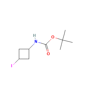 cis-tert-Butyl 3-iodocyclobutylcarbamate