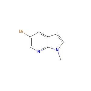 5-Bromo-1-methyl-1H-pyrrolo[2,3-b]pyridine