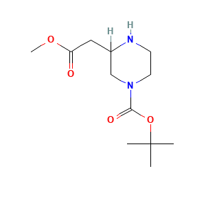 Methyl 4-Boc-piperazine-2-acetate