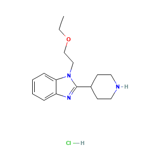1-(2-Ethoxyethyl)-2-(piperidin-4-yl)-1H-benzo[d]imidazole hydrochloride