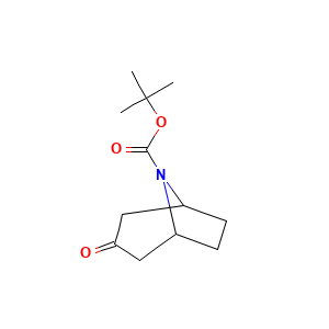 tert-Butyl 3-oxo-8-azabicyclo(3.2.1)octane-8-carboxylate