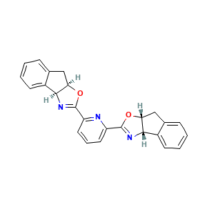 (3aS,8aR,3a'S,8a'R)-2,2'-(Pyridine-2,6-diyl)bis(8,8a-dihydro-3aH-indeno(1,2-d)(1,3)oxazole)