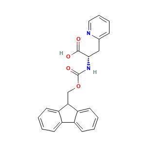 (alphaS)-alpha-(((9H-Fluoren-9-ylmethoxy)carbonyl)amino)-2-pyridinepropanoic acid