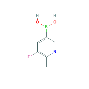 (5-Fluoro-6-methylpyridin-3-YL)boronic acid