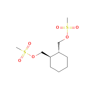 1,2-Bis(methanesulfonyloxymethyl)cyclohexane, (1R,2R)-